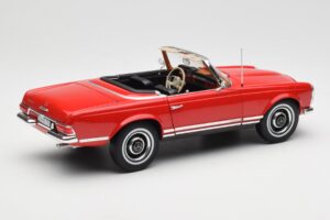 Mercedes 230 SL W113 Pagoda Sarkans Norev 1:18 B660640596 Metāls — attēls 3 no 8