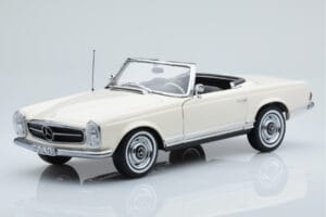 Mercedes 230 SL W113 Pagoda Balts Ierobežots Izdevums Norev 1:18 183768 Metāls