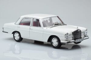 Mercedes 250 SE W108 Balts Ierobežots Izdevums Norev 1:18 183763 Metāls — attēls 6 no 8