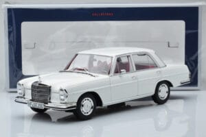 Mercedes 250 SE W108 Balts Ierobežots Izdevums Norev 1:18 183763 Metāls — attēls 8 no 8