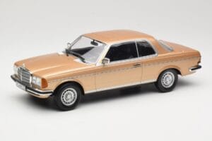 Mercedes 280 CE C123 Zelts Norev 1:18 183587 Metāls