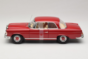 Mercedes 280 SE Coupe Sarkans Norev 1:18 183527 Metāls — attēls 3 no 6