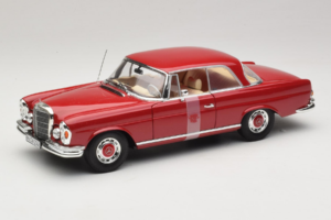 Mercedes 280 SE Coupe Sarkans Norev 1:18 183527 Metāls