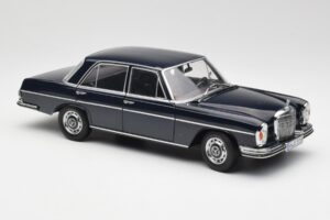 Mercedes 280 SE W108 Midnight Zils Norev 1:18 B66040597 Metāls — attēls 6 no 8