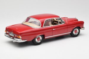 Mercedes 280 SE W108 Sarkans Norev 1:18 193527 Metāls — attēls 3 no 8