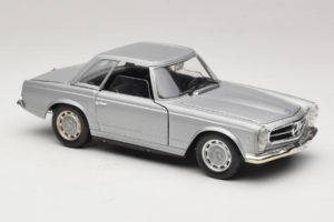 Mercedes 280 SL W113 Berlina Sudrabs Techno Giodi 1:18 F14051030 Metāls — attēls 6 no 8