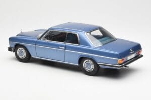 Mercedes 280C/8 W114 Coupe Zils Metallic AUTOart 1:18 76187 Metāls — attēls 7 no 8