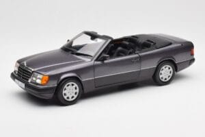Mercedes 300 CE-24 W124 Kabriolets Violets Metallic Norev 1:18 183567 Metāls