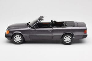Mercedes 300 CE-24 W124 Kabriolets Violets Metallic Norev 1:18 183567 Metāls — attēls 6 no 10