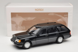 Mercedes 300 D W124 Universāls Melns Norev 1:18 183960 Metāls — attēls 8 no 8