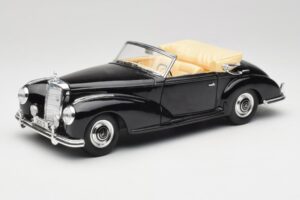 Mercedes 300 S W188 Kabriolets Melns Tchibo 1:18 36782 Metāls
