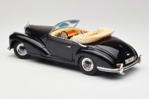 Mercedes 300 S W188 Kabriolets Melns Tchibo 1:18 36782 Metāls — attēls 7 no 8