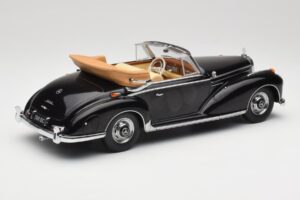 Mercedes 300 SC W188 Kabriolets Melns KK-Scale 1:18 KKDC180941 Metāls — attēls 2 no 6