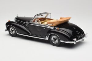 Mercedes 300 SC W188 Kabriolets Melns KK-Scale 1:18 KKDC180941 Metāls — attēls 5 no 6