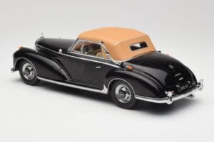 Mercedes 300 SC W188 Kabriolets Softtop Melns KK-Scale 1:18 KKDC180943 Metāls — attēls 5 no 6