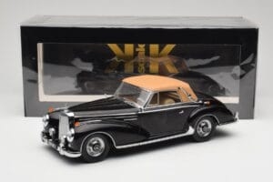 Mercedes 300 SC W188 Kabriolets Softtop Melns KK-Scale 1:18 KKDC180943 Metāls — attēls 6 no 6