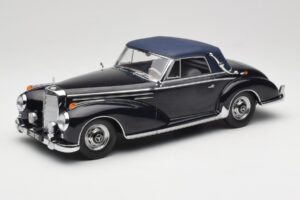 Mercedes 300 SC W188 Kabriolets Softtop Tumši Zils KK-Scale 1:18 KKDC180944 Metāls