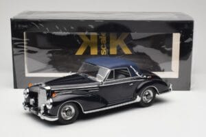 Mercedes 300 SC W188 Kabriolets Softtop Tumši Zils KK-Scale 1:18 KKDC180944 Metāls — attēls 6 no 6