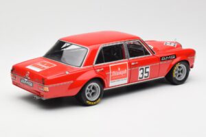 Mercedes 300 SEL 6.8 #35 H. Kelleners Hockenheim 1973 Minichamps 1:18 100713435 Metāls — attēls 3 no 8