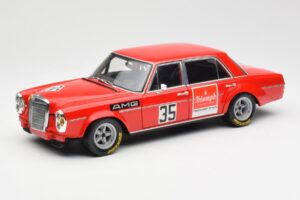 Mercedes 300 SEL 6.8 #35 H. Kelleners Hockenheim 1973 Minichamps 1:18 100713435 Metāls