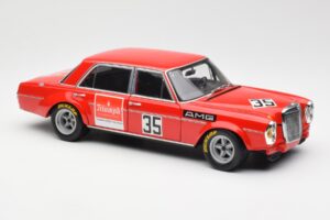 Mercedes 300 SEL 6.8 #35 H. Kelleners Hockenheim 1973 Minichamps 1:18 100713435 Metāls — attēls 6 no 8