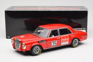 Mercedes 300 SEL 6.8 #35 H. Kelleners Hockenheim 1973 Minichamps 1:18 100713435 Metāls — attēls 8 no 8
