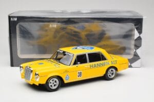 Mercedes 300 SEL 6.8 W109 #38 H. Heyer Season Finale Hockenheim 1971 Minichamps 1:18 155713438 Metāls — attēls 6 no 6