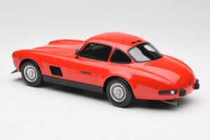 Mercedes 300 SL AMG Sarkans Otto 1:18 OT311 Sveķi — attēls 5 no 6