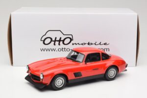 Mercedes 300 SL AMG Sarkans Otto 1:18 OT311 Sveķi — attēls 6 no 6