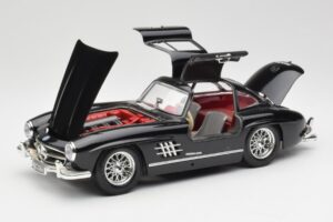 Mercedes 300 SL W198 Melns Bburago 1:18 35791 Metāls — attēls 2 no 8