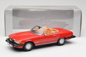 Mercedes 300 SL R107 Sarkans Norev 1:18 B66040623 Metāls — attēls 8 no 8
