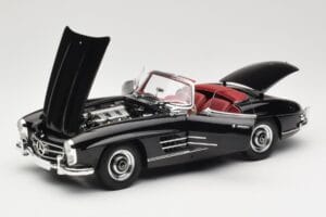 Mercedes 300 SL W198 Roadster Melns Minichamps 1:18 180039036 Metāls — attēls 2 no 8