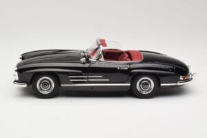 Mercedes 300 SL W198 Roadster Melns Minichamps 1:18 180039036 Metāls — attēls 4 no 8