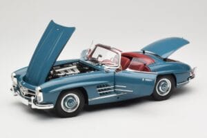 Mercedes 300 SL W198 Roadster Zils Minichamps 1:18 180039035 Metāls — attēls 2 no 8