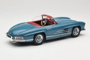 Mercedes 300 SL W198 Roadster Zils Minichamps 1:18 180039035 Metāls — attēls 3 no 8