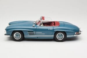 Mercedes 300 SL W198 Roadster Zils Minichamps 1:18 180039035 Metāls — attēls 4 no 8