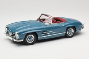 Mercedes 300 SL W198 Roadster Zils Minichamps 1:18 180039035 Metāls