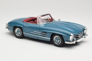 Mercedes 300 SL W198 Roadster Zils Minichamps 1:18 180039035 Metāls — attēls 6 no 8