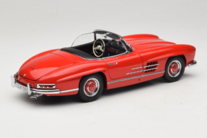 Mercedes 300 SL Roadster Sarkans Minichamps 1:18 180039031 Metāls — attēls 3 no 8