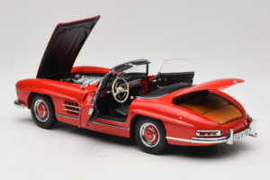 Mercedes 300 SL Roadster Sarkans Minichamps 1:18 180039031 Metāls — attēls 5 no 8