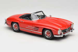 Mercedes 300 SL Roadster Sarkans Minichamps 1:18 180039031 Metāls — attēls 6 no 8