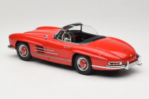 Mercedes 300 SL Roadster Sarkans Minichamps 1:18 180039031 Metāls — attēls 7 no 8