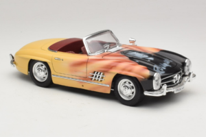 Mercedes 300 SL Roadster Rosemarie Muster Ierobežots Izdevums 18/27 Bburago 1:18 3023-M1 Metāls — attēls 6 no 8