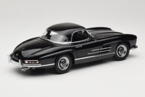 Mercedes 300 SL W198 Roadster With Hardtop Melns Minichamps 1:18 180039040 Metāls — attēls 3 no 8