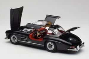 Mercedes 300 SL W198 Melns Minichamps 1:18 180039004 Metāls — attēls 5 no 8