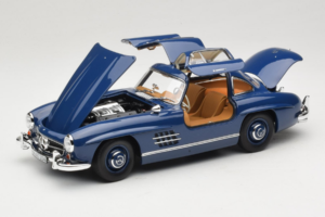 Mercedes 300 SL W198 Zils Norev 1:18 183852 Metāls — attēls 2 no 8