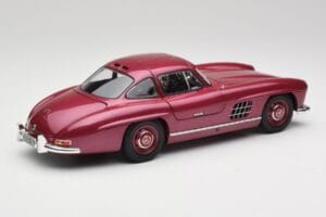 Mercedes 300 SL W198 Uguns Sarkans Minichamps 1:18 180039008 Metāls — attēls 3 no 8