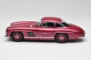 Mercedes 300 SL W198 Uguns Sarkans Minichamps 1:18 180039008 Metāls — attēls 4 no 8