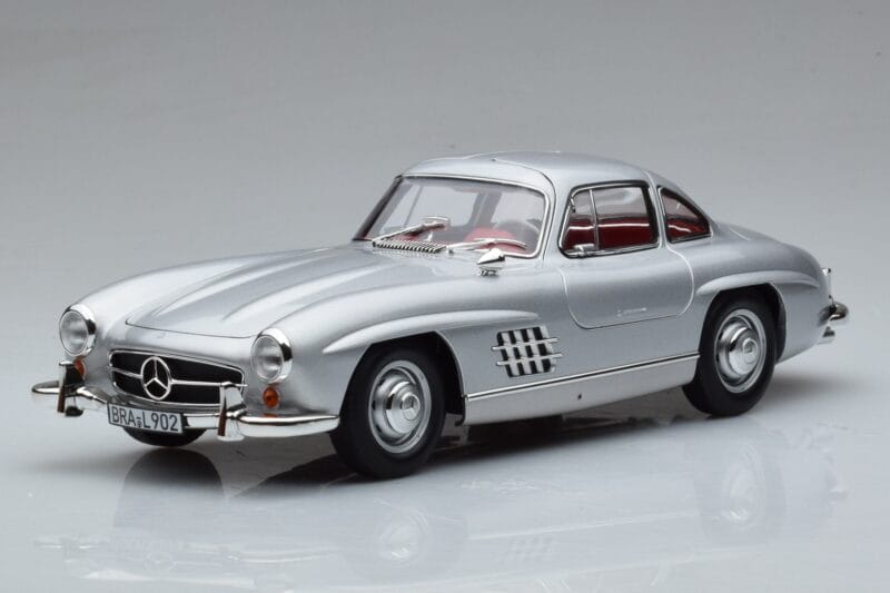 Mercedes 300 SL W198 Gullwing Norev 1:18 183850 Metāls