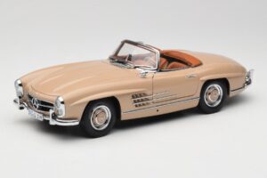 Mercedes 300 SL W198 Roadster Gaišbrūns Minichamps 1:18 180039032 Metāls